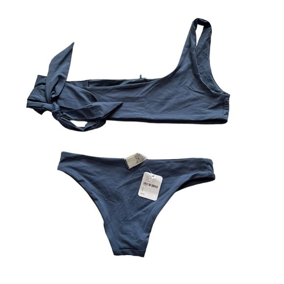 Free People x TAVIK Eve One-Shoulder Wrap Bikini Swimsuit - Picture 4 of 9